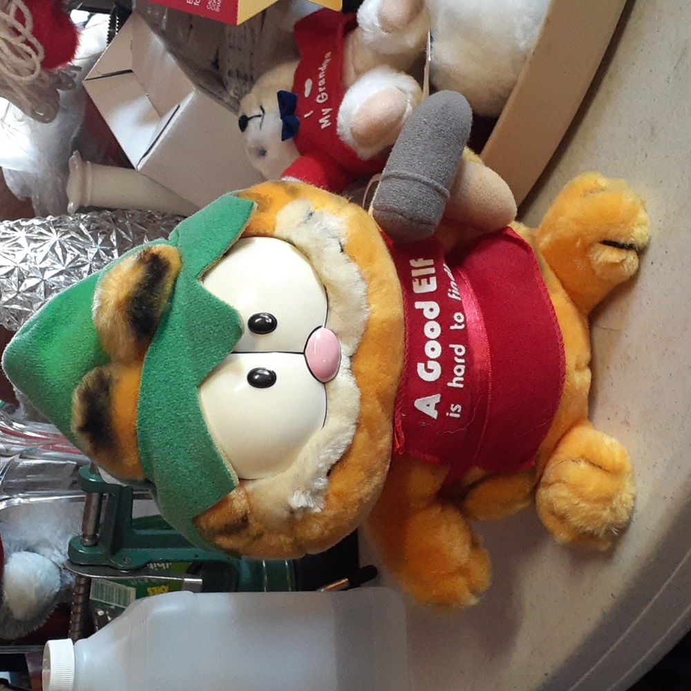 Rare Christmas "Good Elf" Garfield